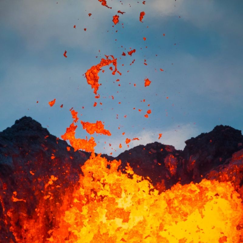 Lava flows from a fissure in the aftermath of eruptions from the Kilauea volcano on Hawaii’s Big Island, May 22, 2018. (Andrew Richard Hara/Ena Media Hawaii via Getty Images)