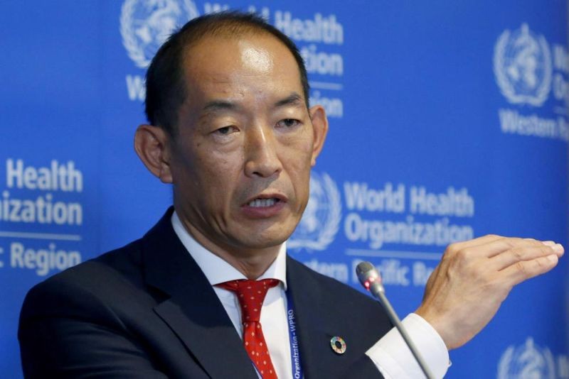 World Health Organization Regional Director for Western Pacific Takeshi Kasai addresses the media at the start of the five-day annual session Monday, Oct. 7, 2019, in Manila, Philippines. Current and former staffers have accused Kasai of racist, unethical and abusive behavior that has undermined the U.N. health agency’s efforts to curb the coronavirus pandemic. The allegations were laid out in an internal complaint filed in October 2021 and an email in January 2022 sent by unidentified “concerned WHO staff” to senior leadership and the executive board. Kasai denies the charges. (AP File Photo)