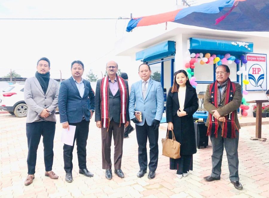MARCOFED Chairperson Dr M Chuba Ao, Subhra Chakraborty and others during the inaugural programme on January 15.