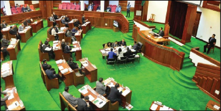 Chief Minister Neiphiu Rio replying to the points raised on the Governor’s address during the Assembly Session on february 22. (DIPR Report)