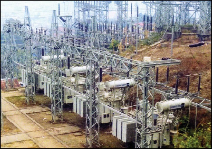 A power distribution sub station in Kohima. (Representational Image courtesy Department of Power)