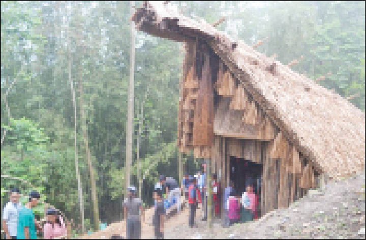 Nüngo (souvenir) Reju (morung) inaugurated at Changtongya on May 17.