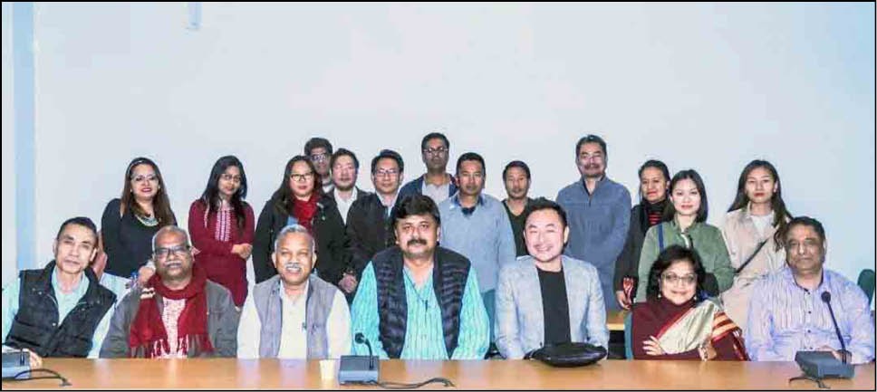 NSA members with the resource persons and others during the National Debate held at School of International Studies (SIS), JNU, New Delhi on February 22. (Photo Courtesy: NSA)