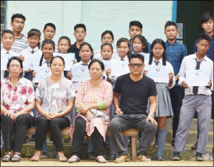 Participants of the NEISSR social awareness programme.