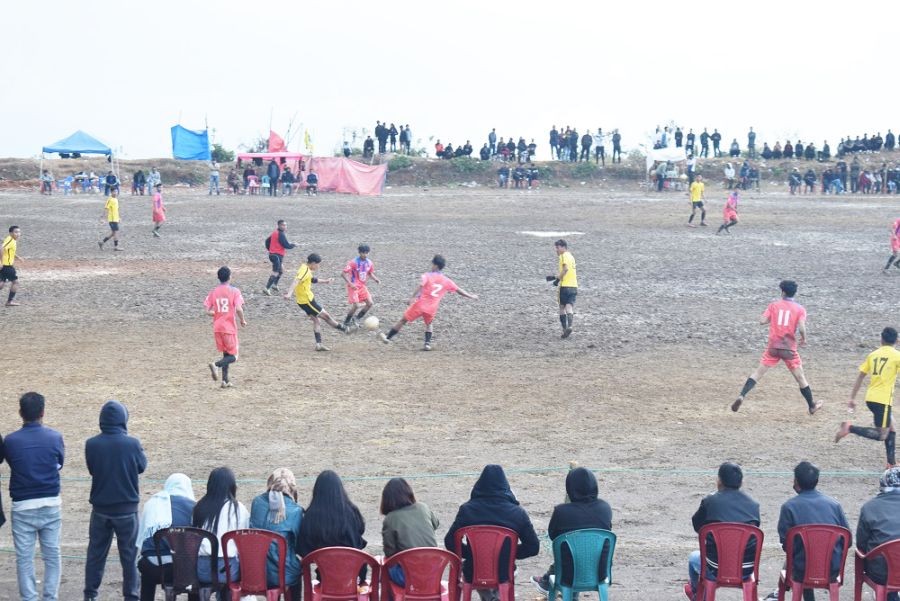 Match between A1 Tsungiki and Tsumang Young Stars at the ongoing 11th Lotha Football Championship (LFC) organised by Wokha District Football Association was played at local ground Wokha on February 5.