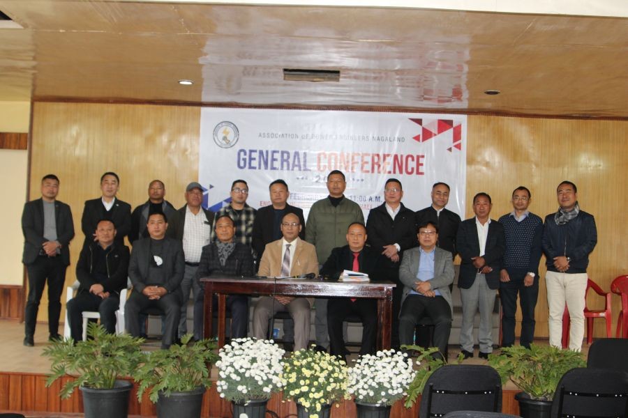 Association of Power Engineers Nagaland members during its general conference held at the conference hall of Engineer-in-Chief, Power on February 18.