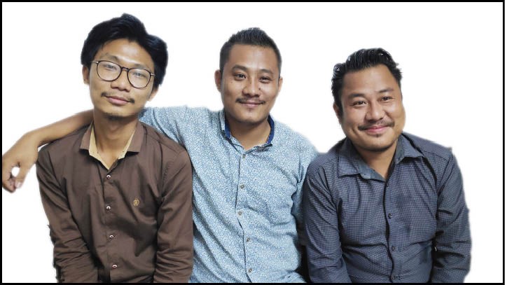 (From Left to Right) Benchumo Murry, Toka Kits and Kekhrie Usou. (Morung Photo)