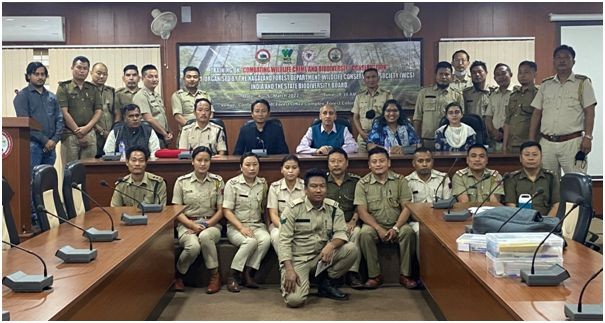 Training on ‘combating wildlife  crime and biodiversity conservation’