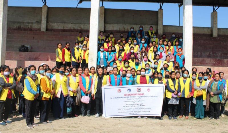 Sensitisation cum awareness programmes on provisions of the POCSO and PCPNDT Act in Longleng District in February. 