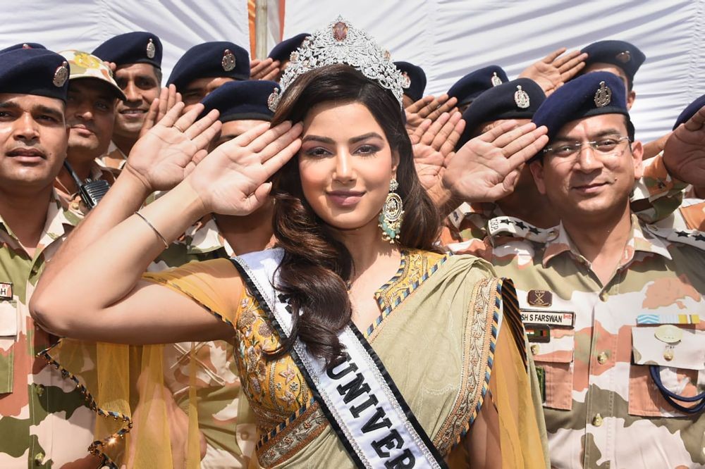 PTI FILE PHOTO: Miss Universe Harnaaz Sandhu