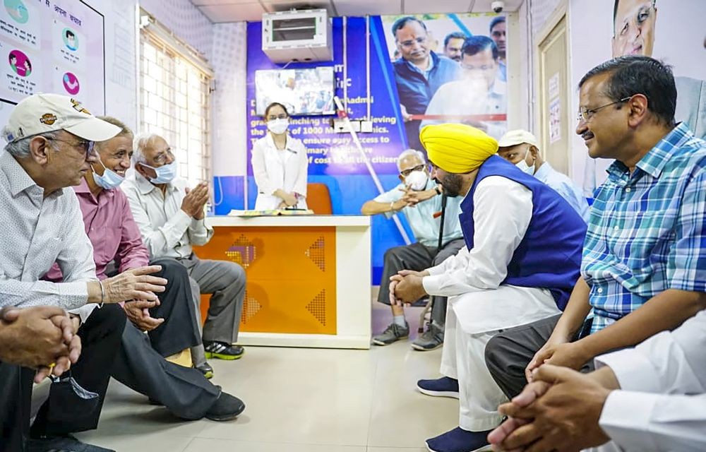95 per cent patients visiting Delhi mohalla clinics happy with the services there: Kejriwal