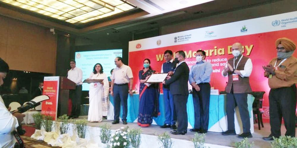 Nagaland state awarded for ‘excellent  performance towards malaria elimination’