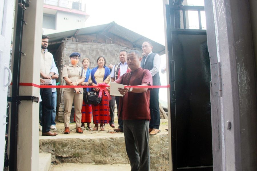 NBOCWWB regional headquarters inaugural at ALC Office (Labour Office) Penli Ward, Mokokchung on May 27. (Morung Photo)