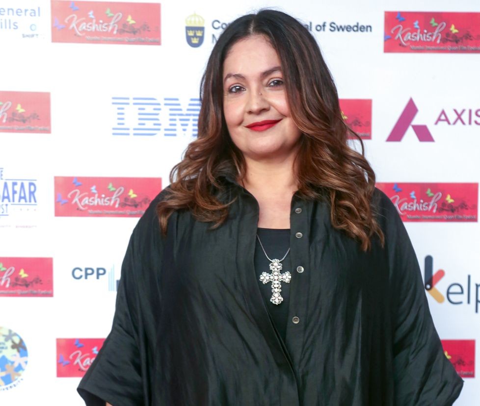 Mumbai: Bollywood actress Pooja Bhatt attends the premiere of film ‘Sheer Qorma’ during the 13th Kashish Mumbai International Queer Film Festival in Mumbai, Saturday, June 4, 2022. (PTI Photo)