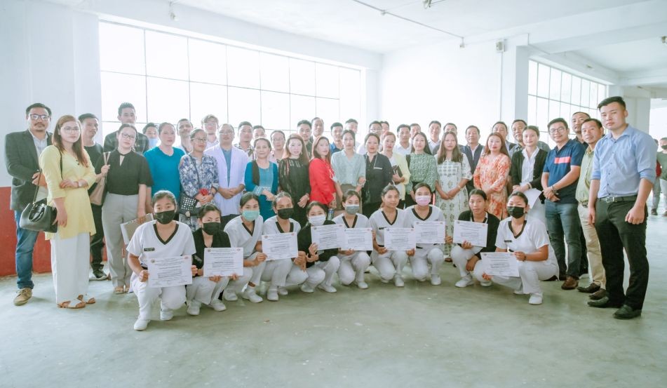 Resource persons and attendees of the awareness programme at District Hospital Tuensang on June 9. (Morung Photo)