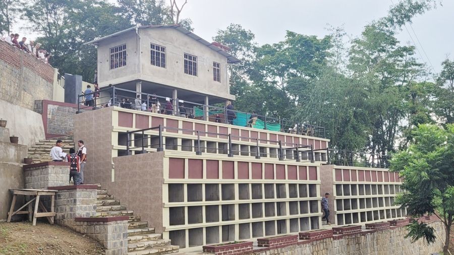 A view of Kohima Sümi new cemetery inaugurated on June 11. (Morung Photo)