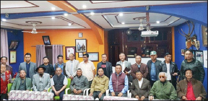 Dignitaries who attended the meeting between the NNPGs WC and the NSCN/GPRN (K) on January 29.