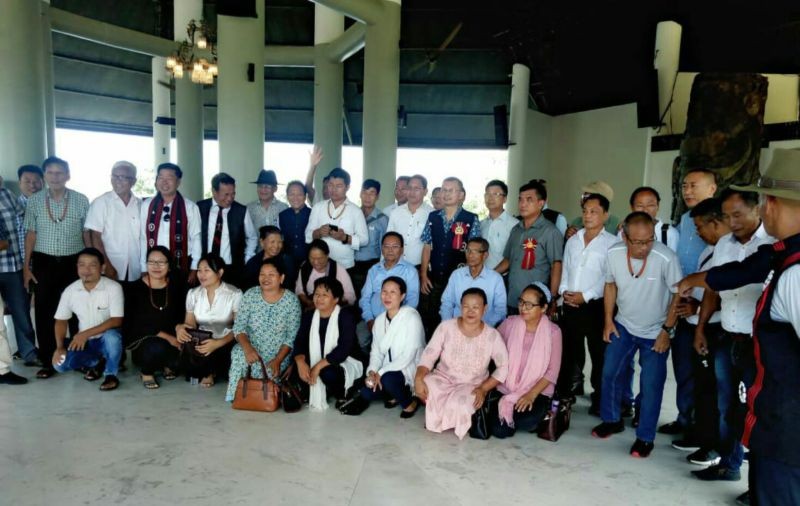 NSCN (IM) Sumi National Workers Welfare members during its meeting held at Noune Resort on July 14.
