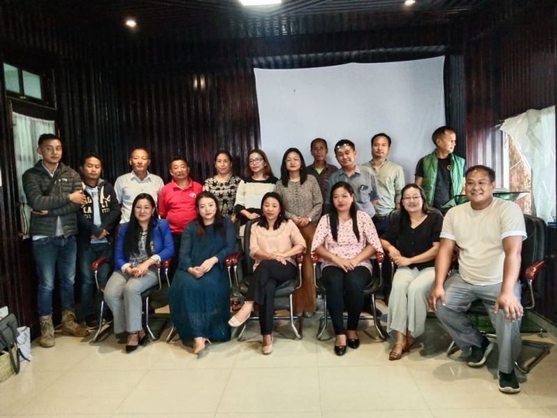 Dignitaries with members of DCPU and CWC Kohima and others on July 21.