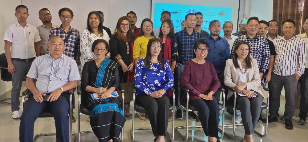 Participants at the 3-day state level capacity building for District Master Trainers on ECCE & FLN at Kohima on August 30. (Morung Photo)