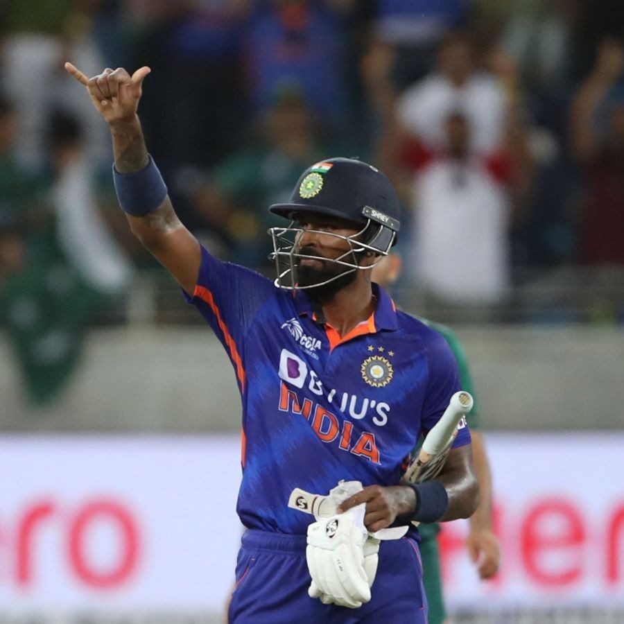 Asia Cup 2022: All-round Hardik Pandya stars as India beat Pakistan by five wickets in engrossing Group A match(twitter)