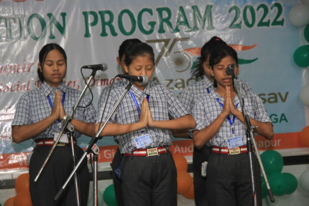 The Nagaland Bhojpuri Samaj organised a programme to honour successful HSLC and HSSLC students at SD Jain Girls’ College in Dimapur on August 7. (Morung Photo)
