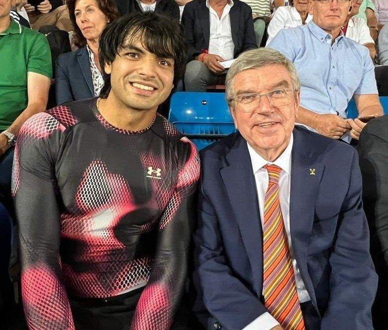 Had felt my season was over after groin injury; 90m throw will happen when the time comes: Neeraj Chopra.(Twitter: Neeraj Chopra)