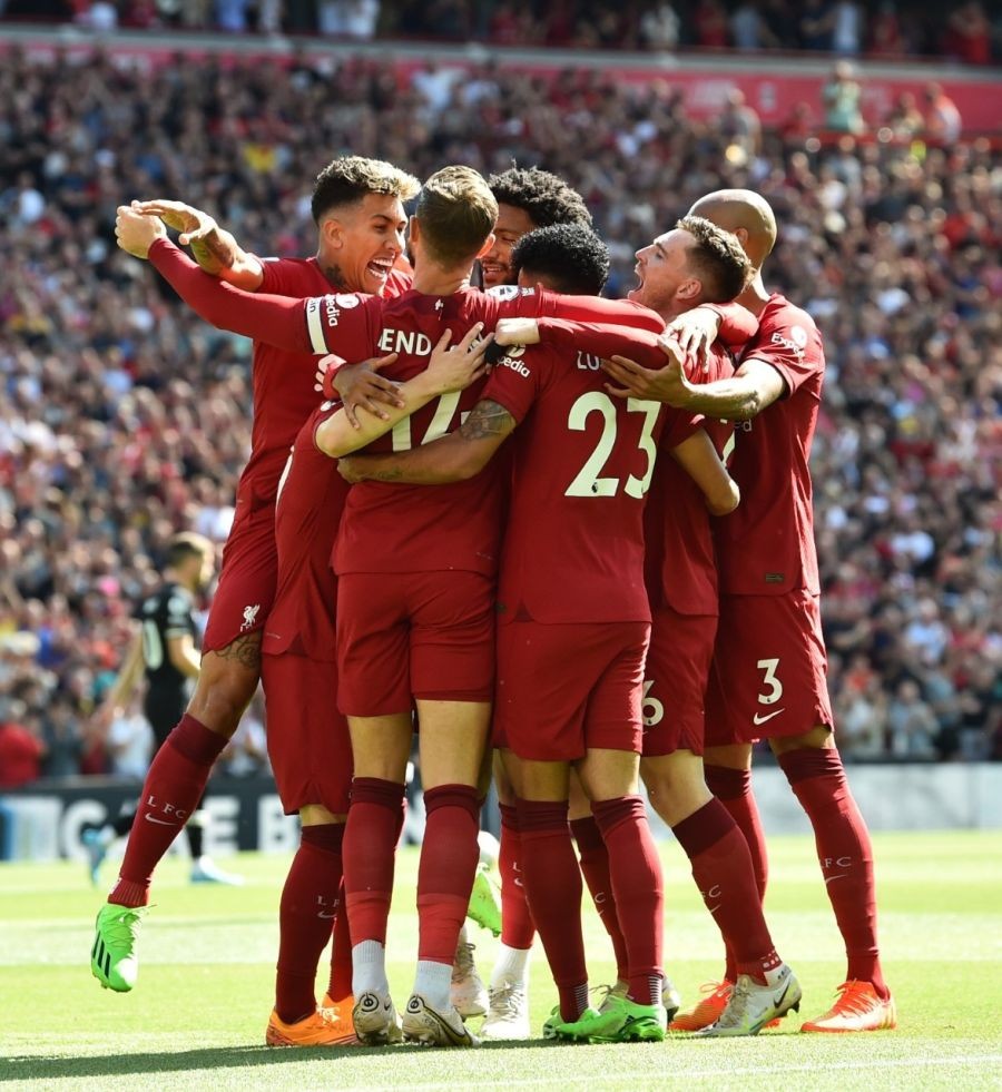 Klopp hails 'perfect' afternoon after Reds put nine past Bournemouth.(photo:Liverpool)