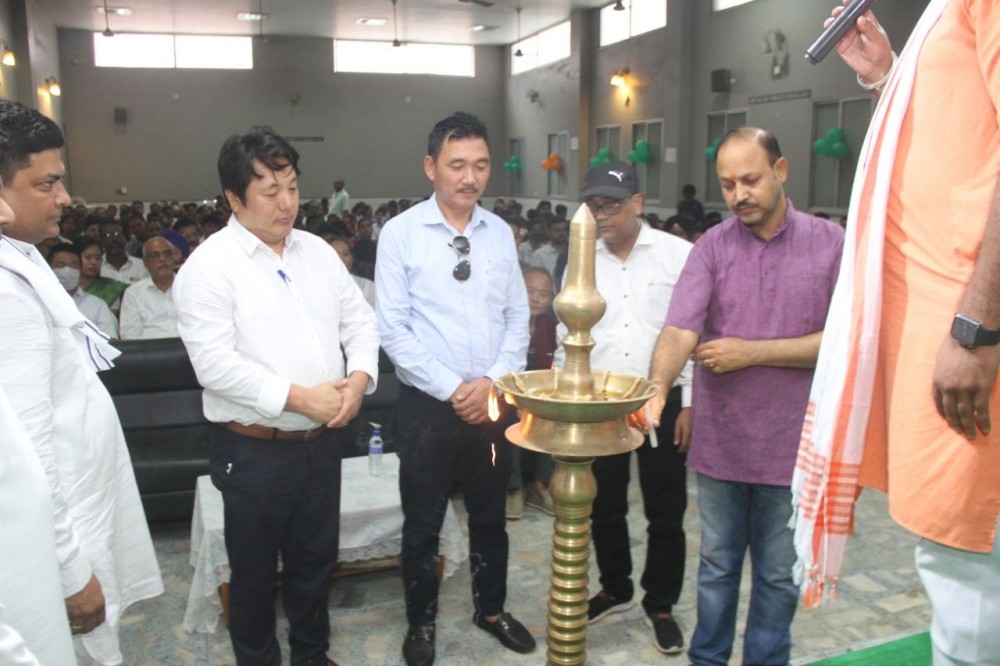 The Nagaland Bhojpuri Samaj organised a programme to honour successful HSLC and HSSLC students at SD Jain Girls’ College in Dimapur on August 7. (Morung Photo)