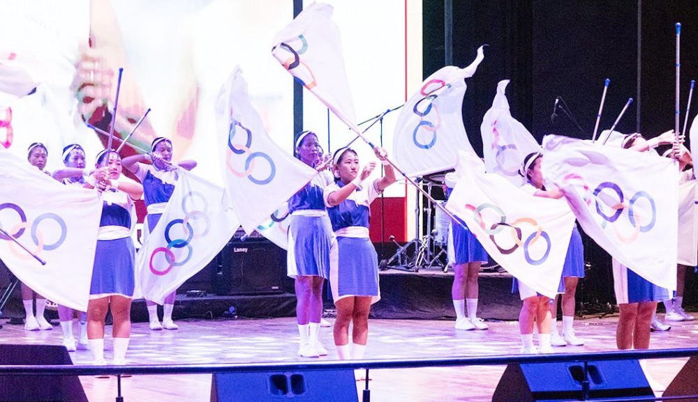 The opening programme of the Nagaland Olympic & Paralympic Games 2022 was held at the Capital Cultural Hall, Kohima on August 22. (Photo Courtesy: Twitter/@ NagalandOlympic)