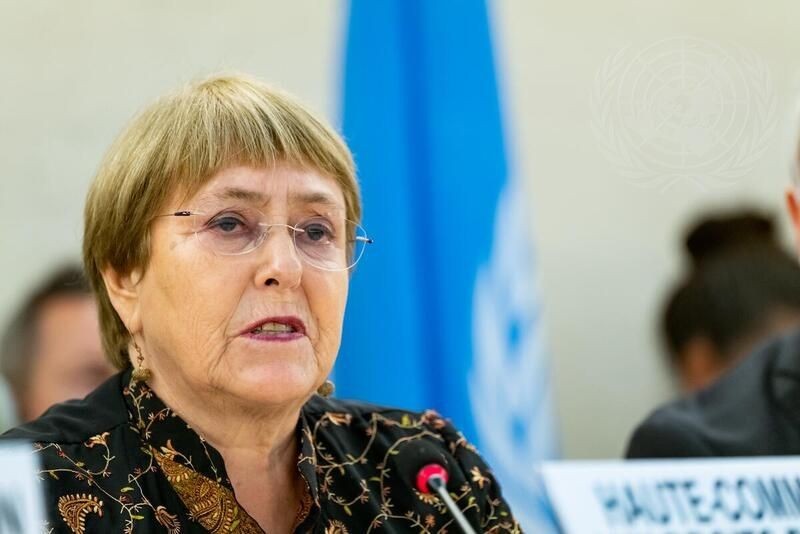 Michele Bachelet, who competed her term as United Nations High Commissioner for Human Rights on Wednesday, August 31, 2022. (File Photo: UN)