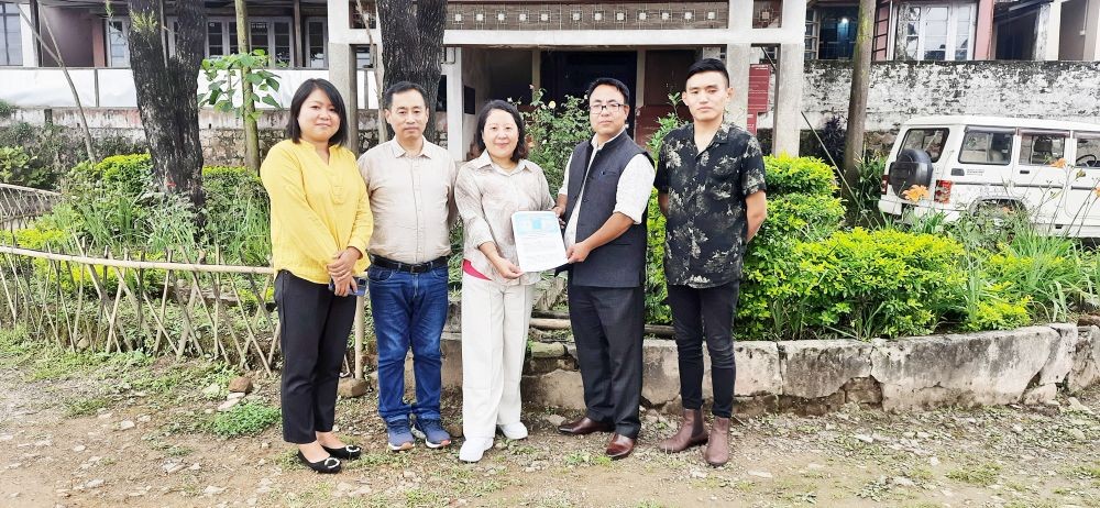 MOU signed between Kohima Law College & IDIA Charitable Trust at the college premises on September 1.