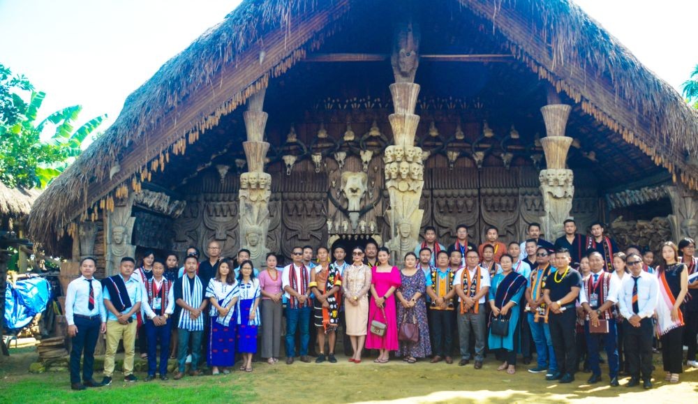 Dignitaries at the cultural programme of WCSU on September 24. (Photo Courtesy: WCSU)