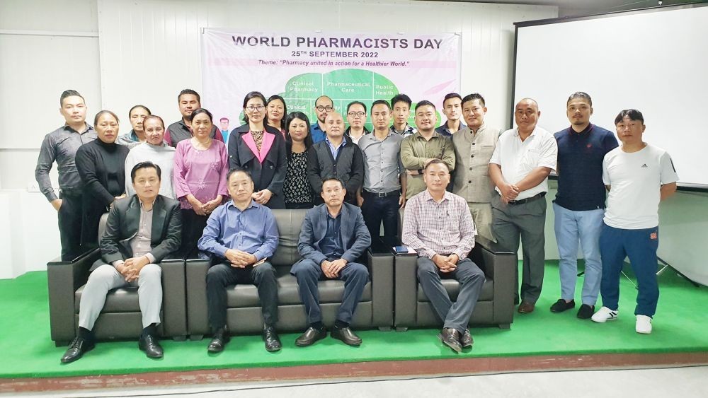 Dignitaries during the observance of Nagaland State level World Pharmacist Day on September 25 in Kohima. (Morung Photo)