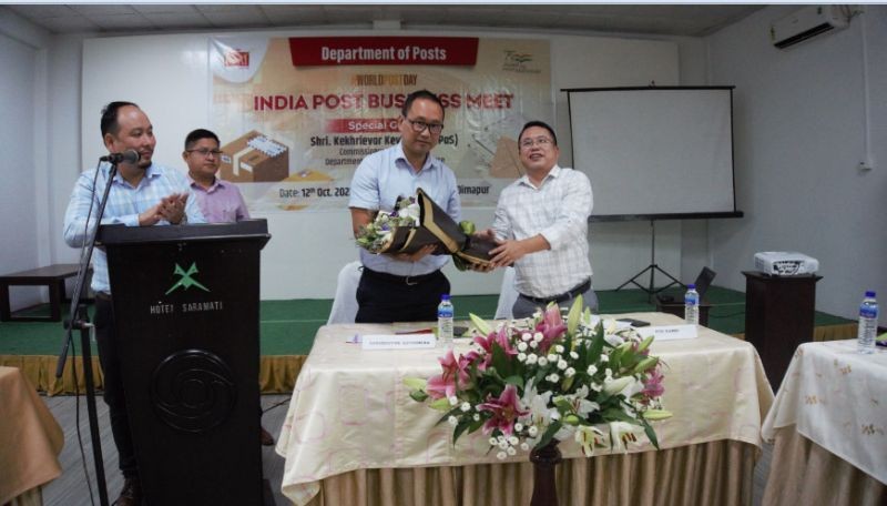 K Kevichusa, Commissioner & Secretary gracing the business meet at Dimapur on October 12.