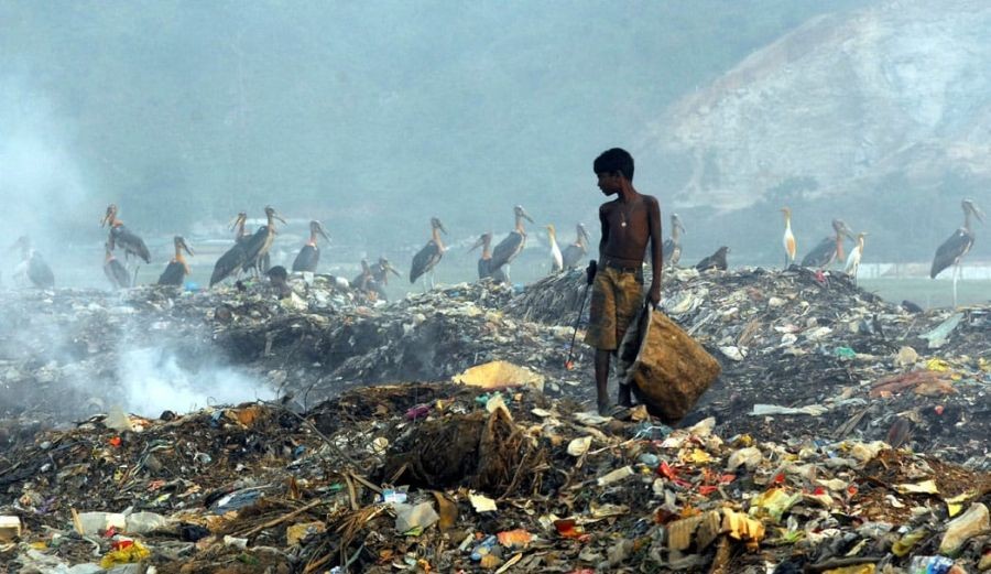 Guwahati has one of world's highest black carbon pollution levels.(photo:Subhamoy Bhattacharjee/IANS)