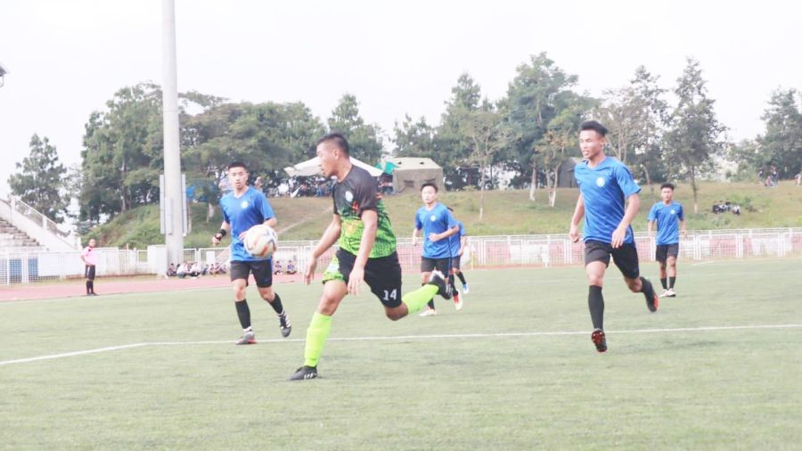 A match between New Market FC and Go Live FC on October 14.