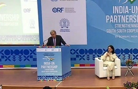 UN Secretary-General Antonio Guterres.(photo:Twitter)