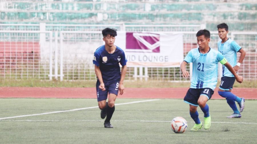 A match between Head Hunters FC and Pfosemei FC on October 13.