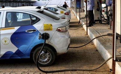 Charge+Zone to set-up charging stations for Mahindra electric SUVs.(IANS Photo)