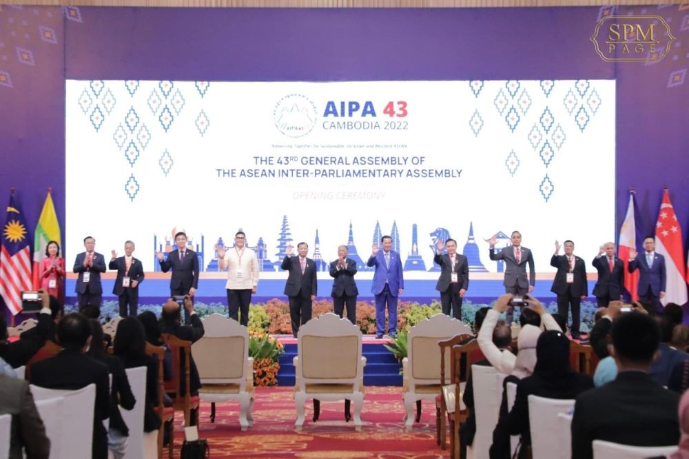 ASEAN parliament chiefs gather to promote sustainable, inclusive, resilient region.(photo:facebook.com/hunsencambodia)