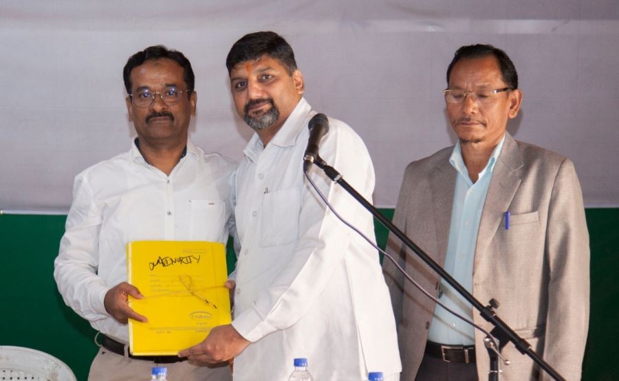 Minority Department of NPCC held its handing and taking over of chairmanship at Congress Bhavan, Dimapur on November 12.