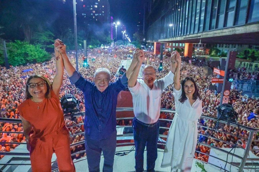 Brazil's president-elect Luiz Inacio Lula da Silva appoints Geraldo Alckmin as his running mate.(photo:@geraldoalckmin)