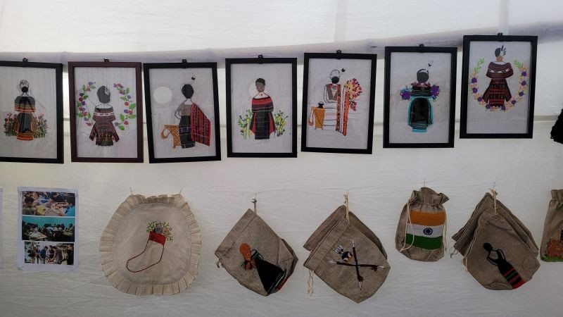 Products of NWVTI Dimapur at Photo Exhibition in Kohima. (Morung Photo)