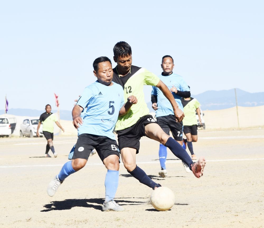 A match between Chiechama BC and Chakhesang BC on November 2.