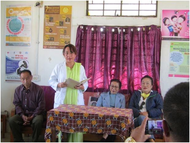 Office of the Chief Medical Officer, Kohima along with District Health Society, Department of Health & Family Welfare, NHM conducted Medical Health camp at Kezoma Bawe village Council hall on November 21.