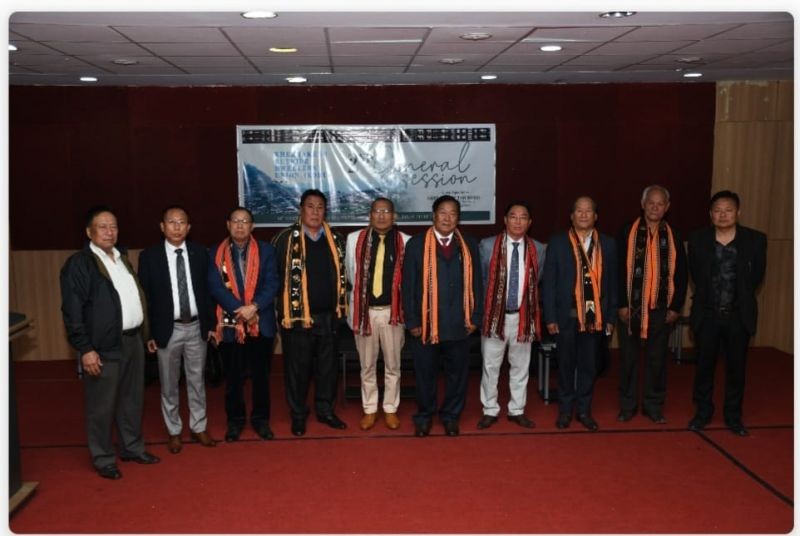 KODU officials and others during 2nd general session in Kohima