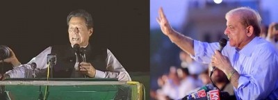 Despite Imran's road show, Sharif firmly in saddle with military support