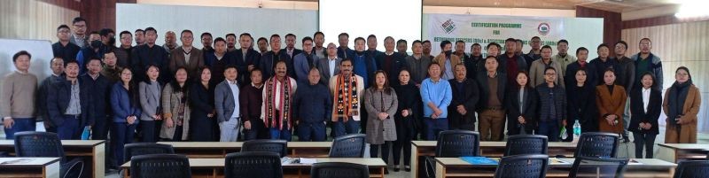 Participants of the Certification Programme for Returning Officers (ROs) & Assistant Returning Officers (AROs) in Kohima.