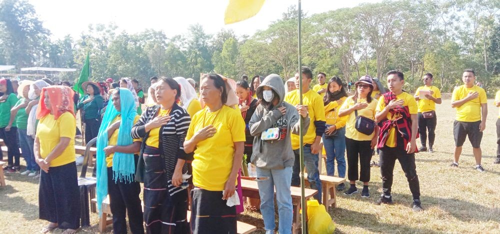 Lhothavi villagers pledged to uphold the Clean Election Campaign on December 20, resolving to reject cash-for-vote. (Morung Photo)